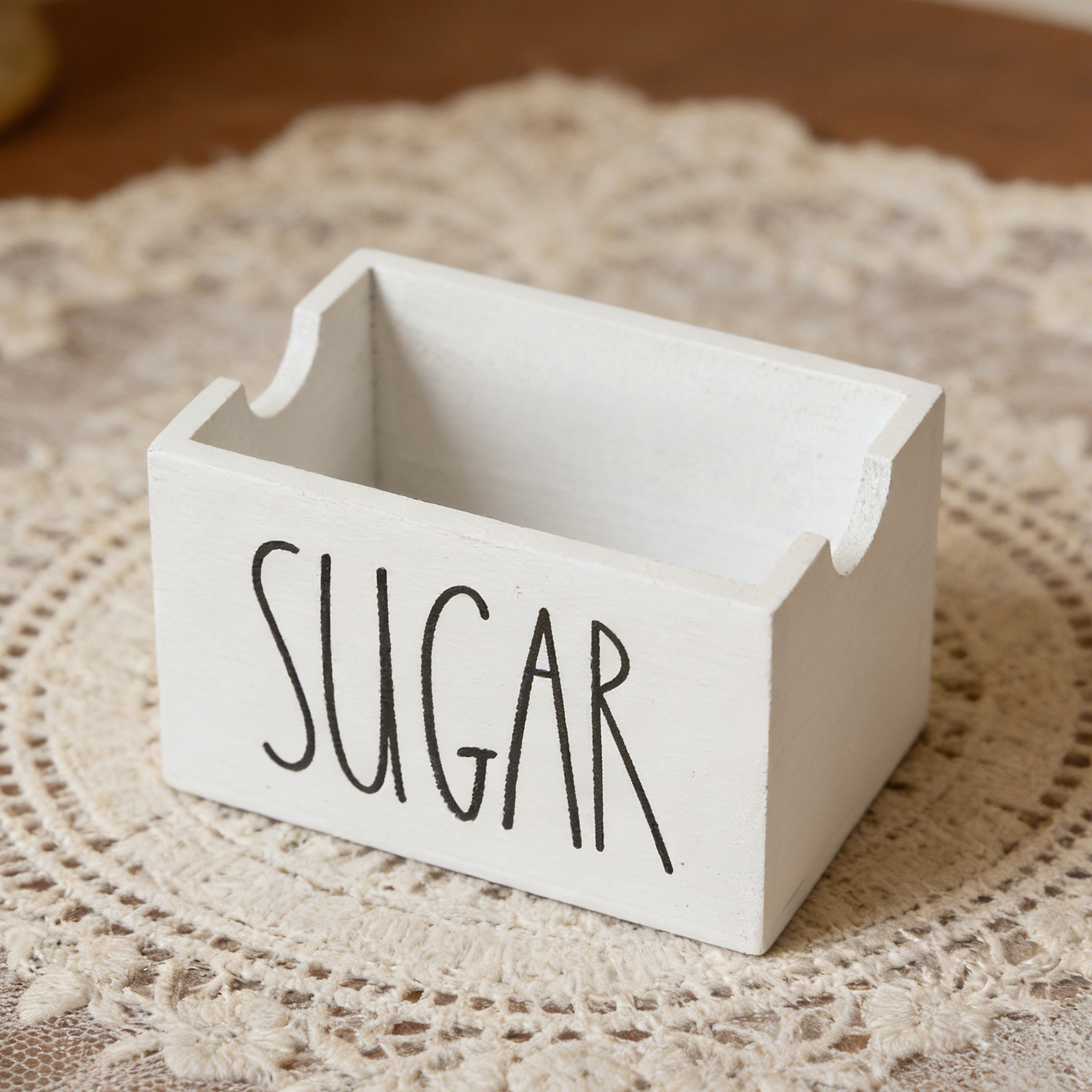 Coffee Tea Sugar - Wadah Gula dengan Tutup dan Sendok,