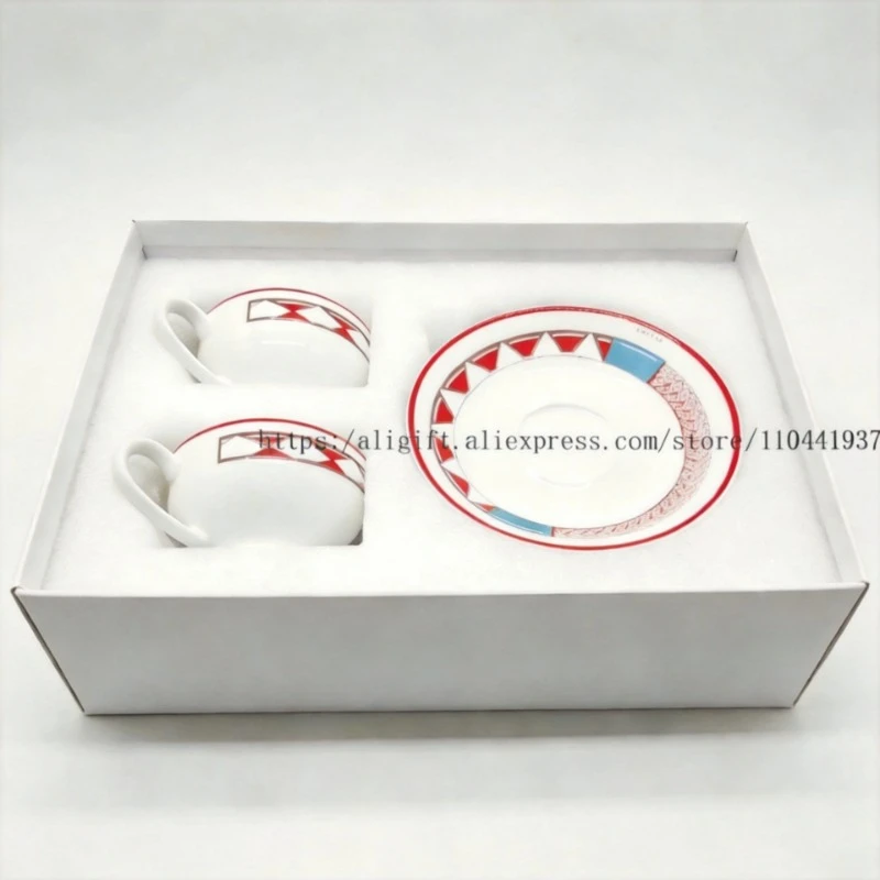 Coffee Tea And Sugar Set - Set Cangkir Kopi Bone China Keluarga