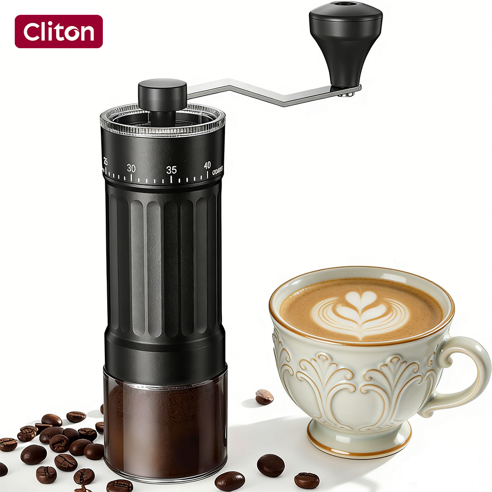 Burr Hand Grinder - Penggiling Kopi Manual Portabel Luar Ruangan