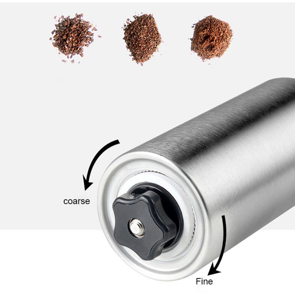 Penggiling Kopi Mini Baja Taha - Burr Hand Grinder ulasan dan harga