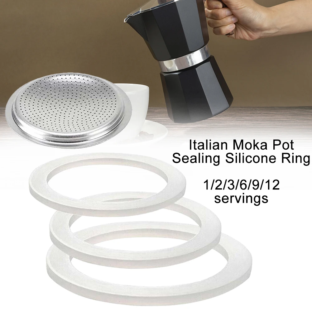 1 set Segel Gasket Karet Silik - Moka Pot Stove ulasan dan harga