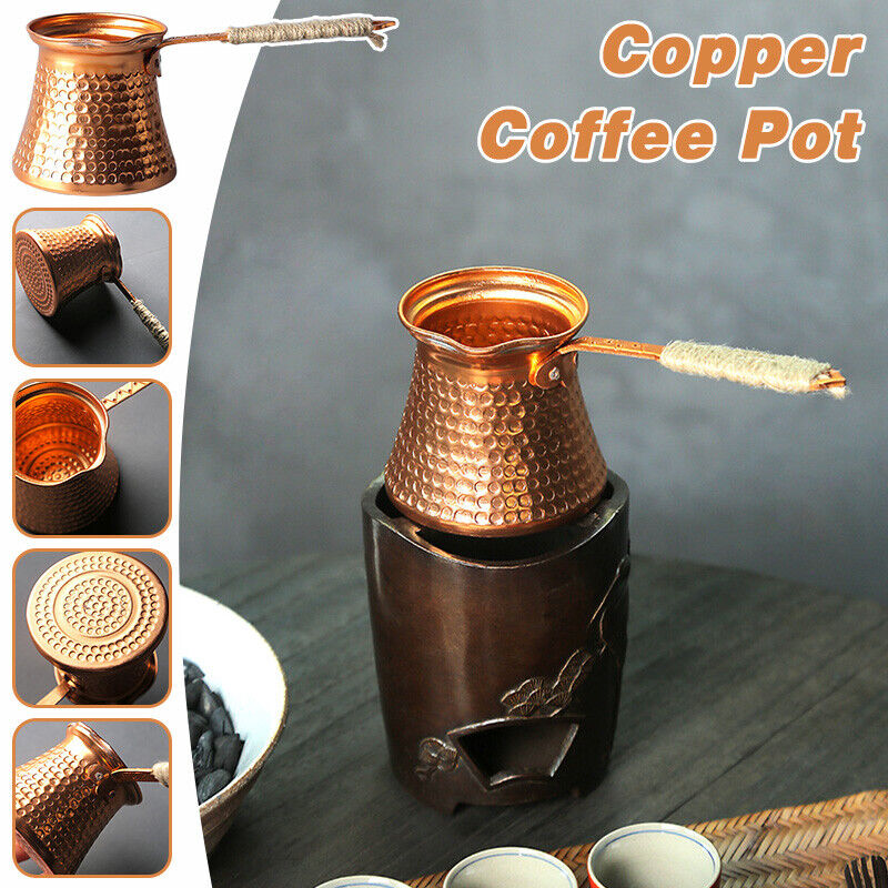 Pot kopi tembaga antik Turki t - Moka Pot Stove ulasan dan harga