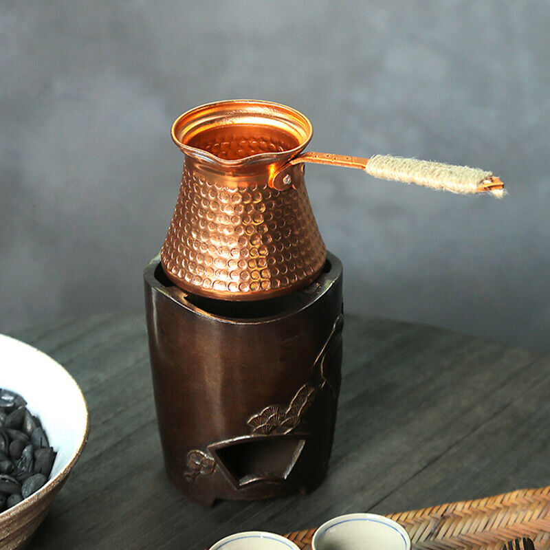 Pot kopi tembaga antik Turki t - Moka Pot Stove ulasan dan harga