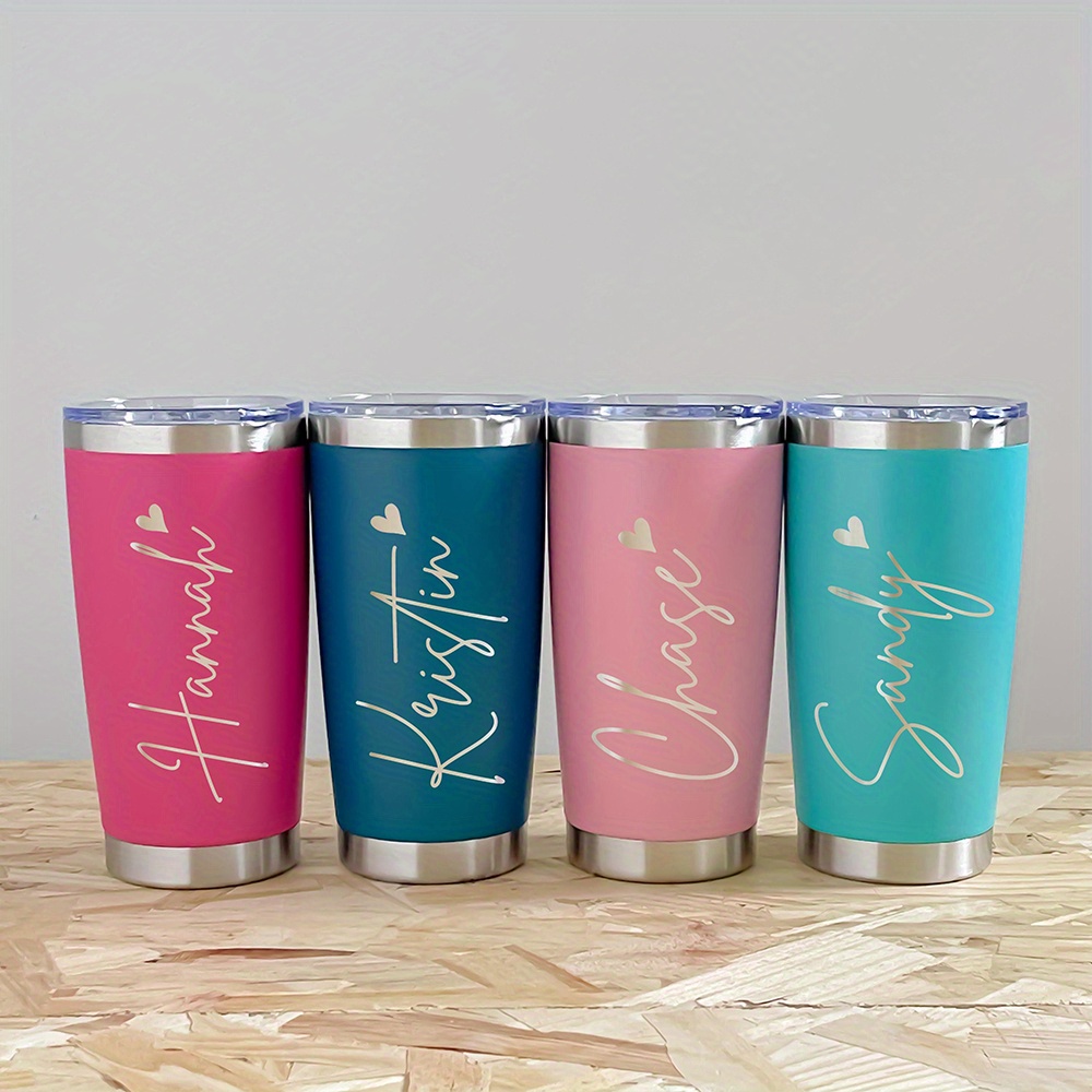 Tumbler Stainless Steel 20oz d - Coffee Tea Name ulasan dan harga