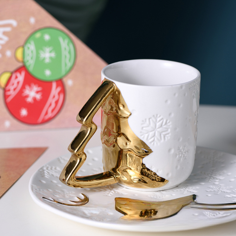 Cangkir keramik pasangan, mug  - Coffee Tea With Milk ulasan dan harga