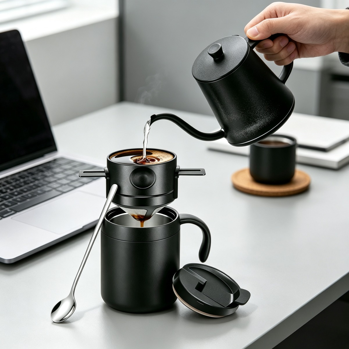 Mug Kopi Stainless Steel 350/5 - Xbloom Coffee Tea ulasan dan harga