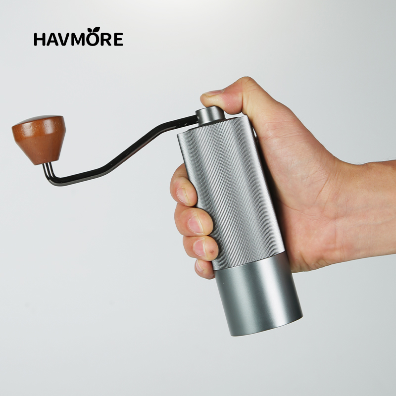 Mesin penggiling kopi Manual,  - Burr Hand Grinder ulasan dan harga