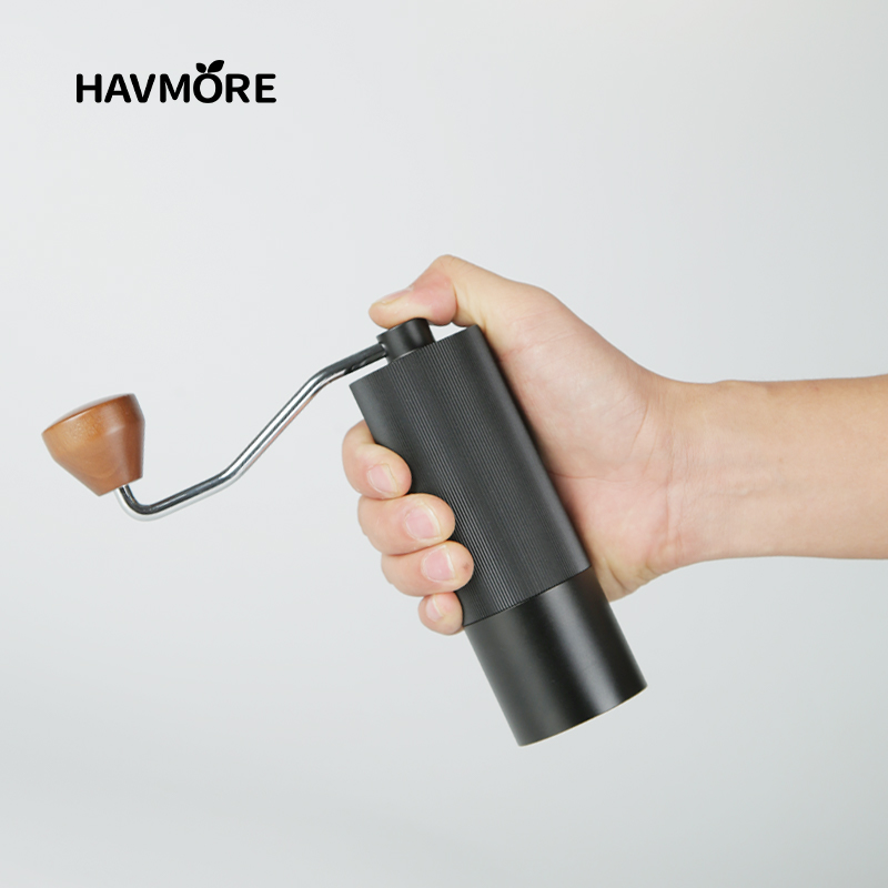 Mesin penggiling kopi Manual,  - Burr Hand Grinder ulasan dan harga