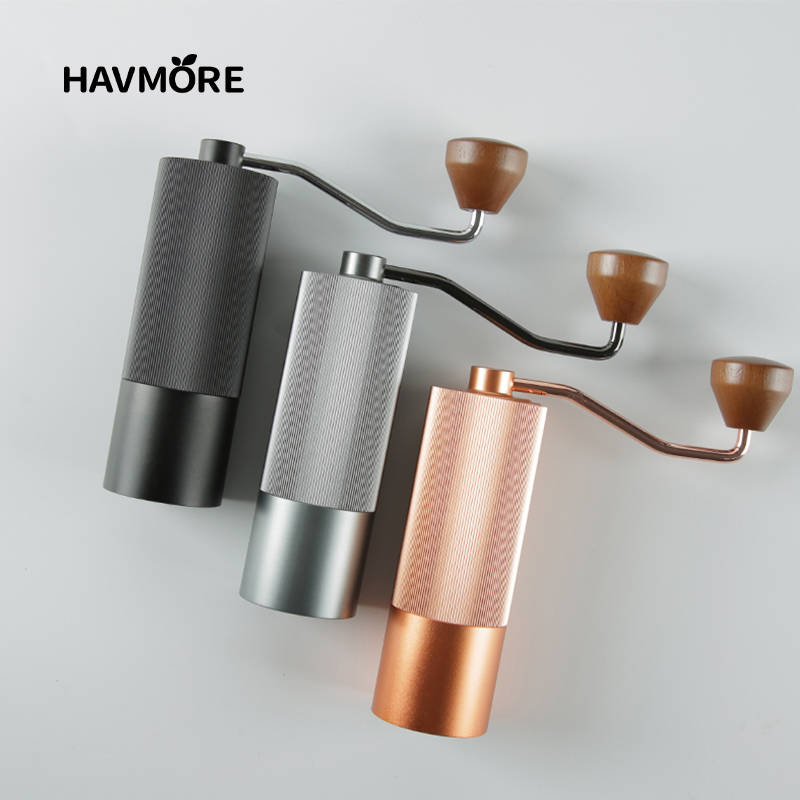Mesin penggiling kopi Manual,  - Burr Hand Grinder ulasan dan harga