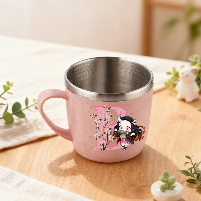 Cangkir Air Baja Tahan Karat D - Coffee Tea Name ulasan dan harga