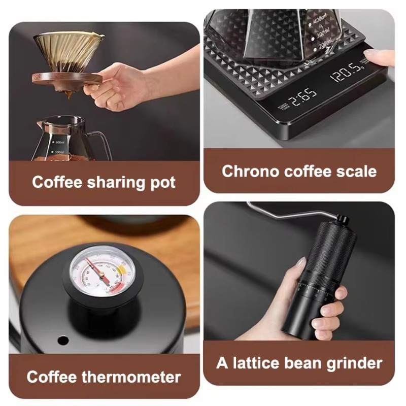 10pcs Set Kopi Perjalanan, Pen - Coffee Tea And Sugar Set ulasan dan harga